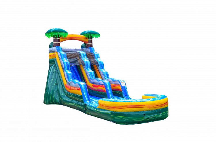 Cali Palms 15' Waterslide/Dry Slide