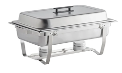 8 Qt Stainless Steel Chafer Set ~ Catering/Bar/Banquet Rentals