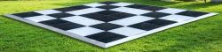 12'x20' Black & White checkered Dance Floor