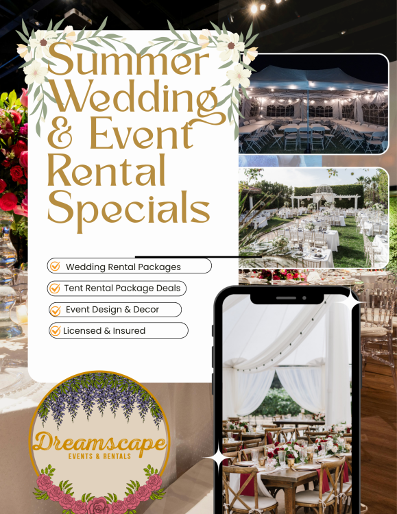 Summer Wedding & Event Specials